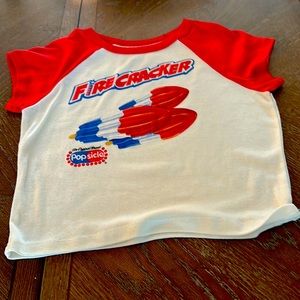 red white and blue top